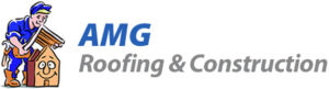 Amg roofing &construction logo