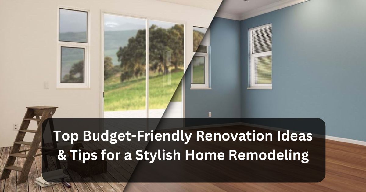 Top Budget Friendly Renovation Ideas & Tips for a Stylish Home Remodeling