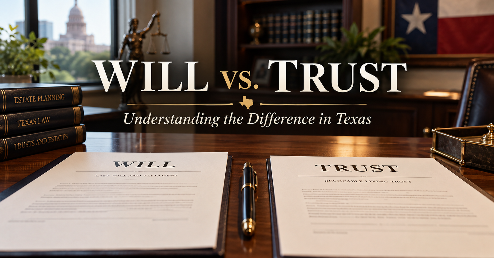 What Is the Difference Between a Will and a Trust in Texas?